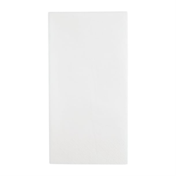 Fiesta Recyclable Dinner Napkin White 40x40cm 3ply 1/8 Fold (1000 Pack) fe258