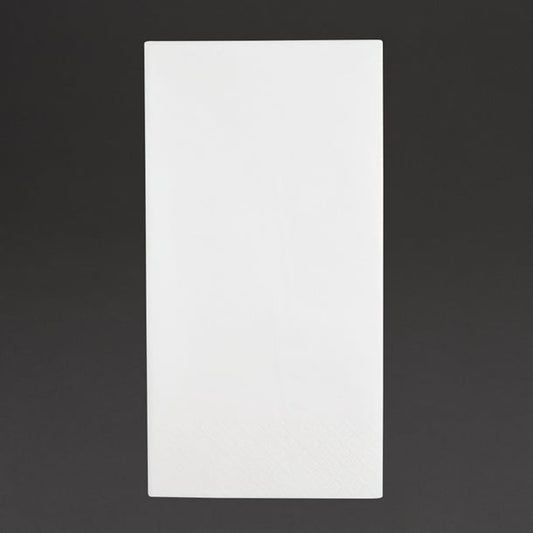 Fiesta Recyclable Dinner Napkin White 40x40cm 3ply 1/8 Fold (1000 Pack) fe258