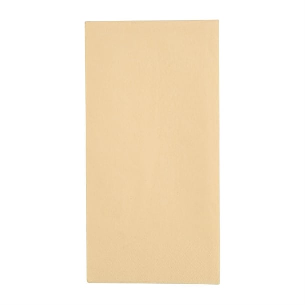 Fiesta Recyclable Dinner Napkin Cream 40x40cm 3ply 1/8 Fold (1000 Pack) fe259