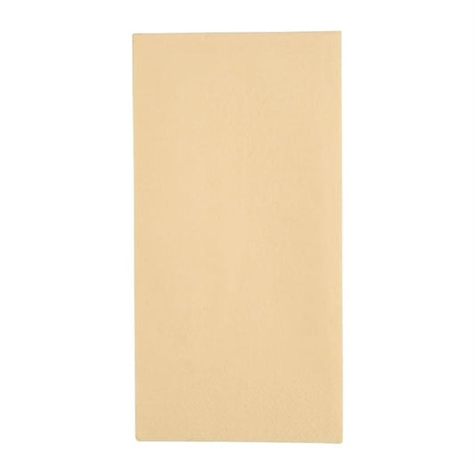Fiesta Recyclable Dinner Napkin Cream 40x40cm 3ply 1/8 Fold (1000 Pack) fe259