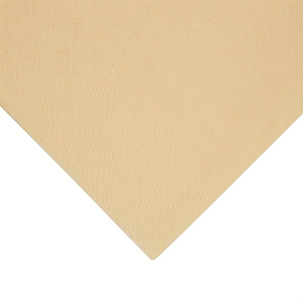 Fiesta Recyclable Dinner Napkin Cream 40x40cm 3ply 1/8 Fold (1000 Pack) fe259