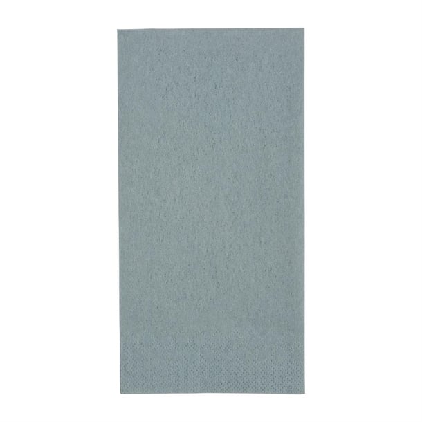 Fiesta Recyclable Dinner Napkin Grey 40x40cm 3ply 1/8 Fold (1000 Pack) fe260