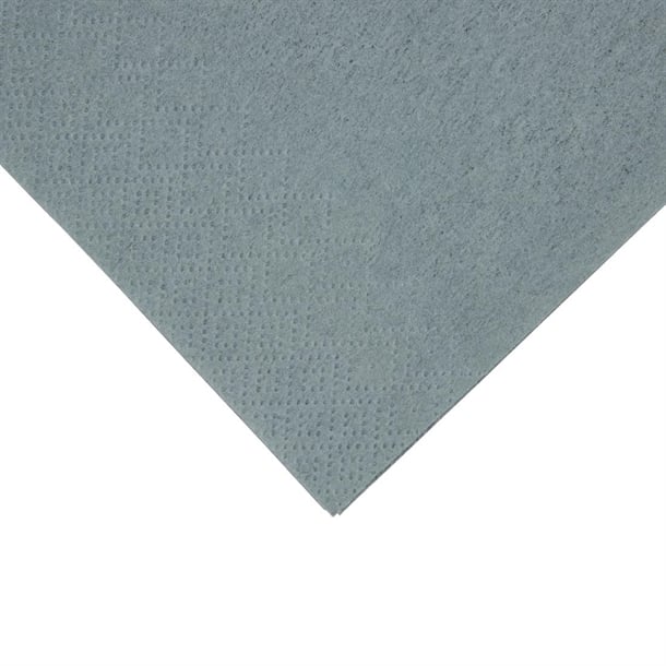 Fiesta Recyclable Dinner Napkin Grey 40x40cm 3ply 1/8 Fold (1000 Pack) fe260