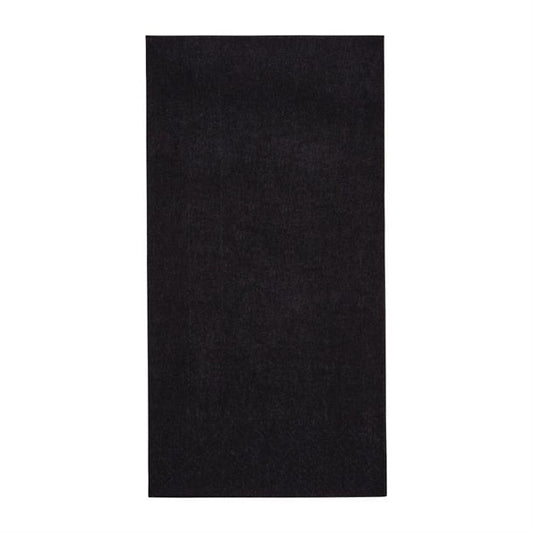Fiesta Recyclable Dinner Napkin Black 40x40cm 3ply 1/8 Fold (1000 Pack) fe261
