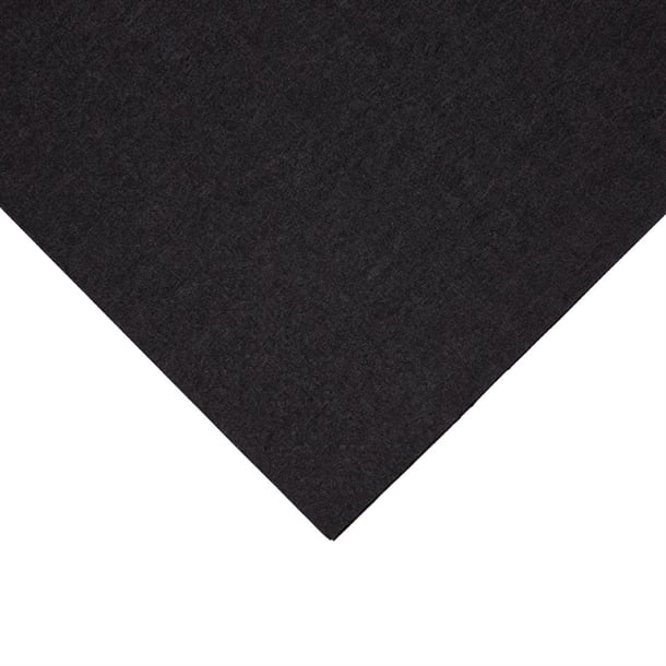 Fiesta Recyclable Dinner Napkin Black 40x40cm 3ply 1/8 Fold (1000 Pack) fe261