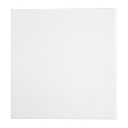 Fiesta Recyclable Premium Tablin Dinner Napkin White 40x40cm Airlaid 1/4 Fold (500 Pack) fe264