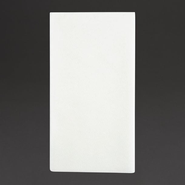 Fiesta Recyclable Premium Tablin Dinner Napkin White 40x40cm (500 Pack) fe271