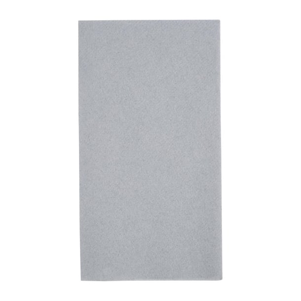 Fiesta Recyclable Premium Tablin Dinner Napkin Grey 40x40cm Airlaid 1/8 Fold (500 Pack) fe274