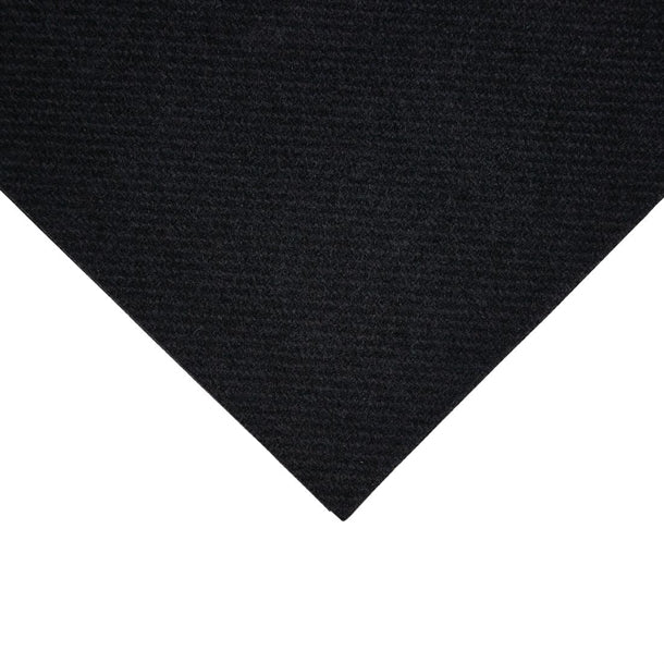 Fiesta Recyclable Premium Tablin Dinner Napkin Black 40x40cm Airlaid 1/8 Fold (500 Pack) fe276