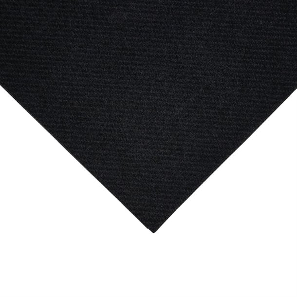 Fiesta Recyclable Premium Tablin Dinner Napkin Black 40x40cm Airlaid 1/8 Fold (500 Pack) fe276