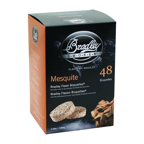 Bradley Food Smoker Mesquite Flavour Bisquette (48 Pack) fe646