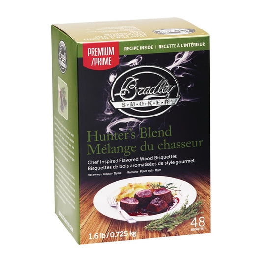 Bradley Food Smoker Hunters Blend Premium Flavour (48 Pack) fe648
