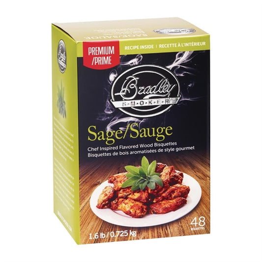 Bradley Food Smoker Sage Premium Flavour (48 Pack) fe651