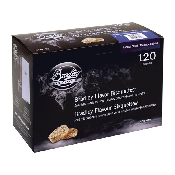 Bradley Food Smoker Special Blend Flavour Bisquette (120 Pack) fe658