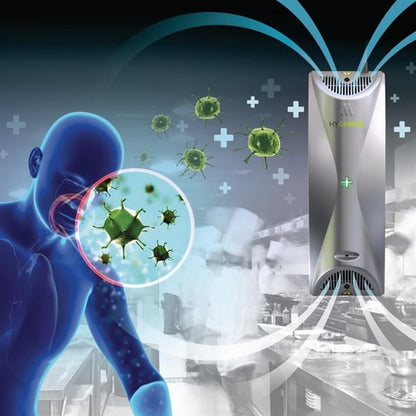 HyGenikx Air Steriliser for General Areas Titanium Finish  HGX-T-30-S fe689