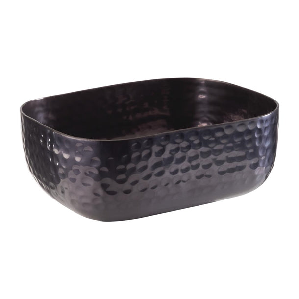 APS Hammered Serving Bowl Black 120 x 155mm fe976