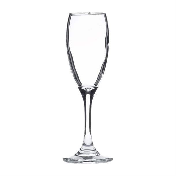 Libbey Teardrop Champagne Flutes 170ml/6oz LCE at 125ml (12 Pack) ff046