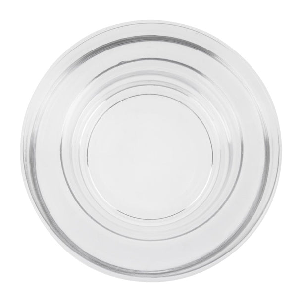 Utopia Chunky Clear Tealight Holders (12 Pack) fg056