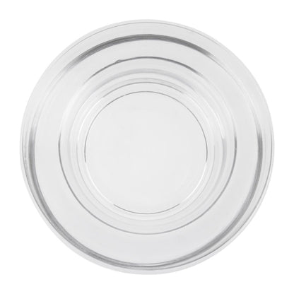Utopia Chunky Clear Tealight Holders (12 Pack) fg056
