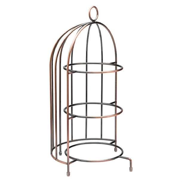 Utopia Birdcage Plate Stand 440x220mm fg262