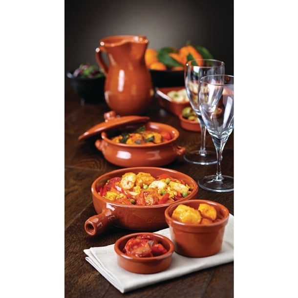 Utopia Estrella Black Tapas Dishes 170mm (8 Pack) fh630
