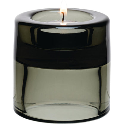 Utopia Black Double Ended Tealight Holders 70mm (12 Pack) fj235