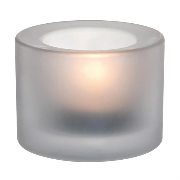 Utopia Chunky White Tealight Holders (12 Pack) fj254