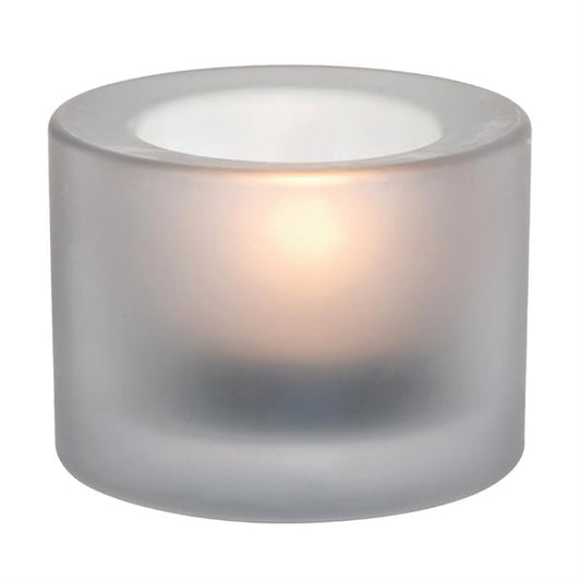 Utopia Chunky White Tealight Holders (12 Pack) fj254