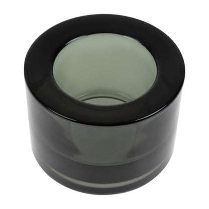 Utopia Chunky Black Tealight Holders (12 Pack) fj256