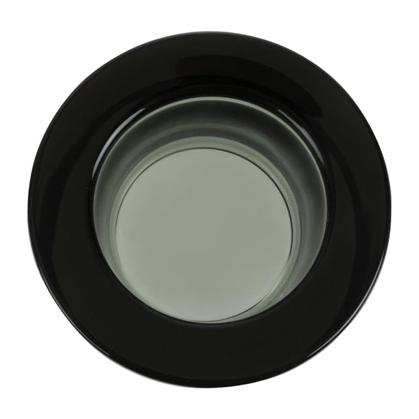 Utopia Chunky Black Tealight Holders (12 Pack) fj256