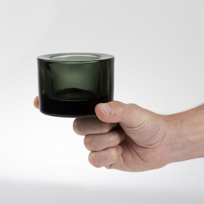Utopia Chunky Black Tealight Holders (12 Pack) fj256