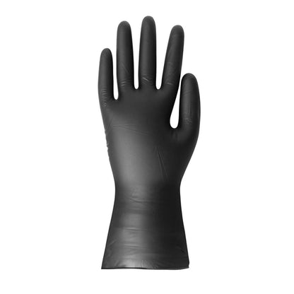 Hygiplas Vinyl Black Powder Free Gloves p_fj748