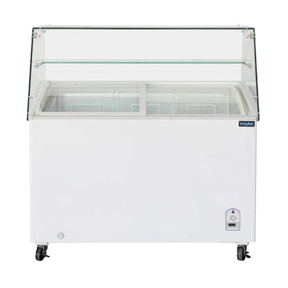 Polar G-Series Display Chest Freezer with Glass Surround 200Ltr fl991