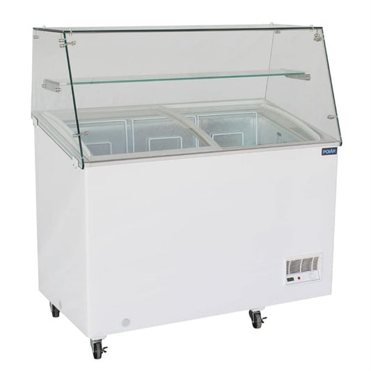 Polar G-Series Display Chest Freezer with Glass Surround 270Ltr fl992