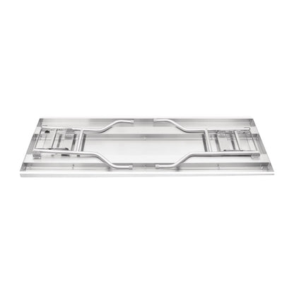 Vogue Stainless Steel Folding Work Table 1220x610x780mm fn288