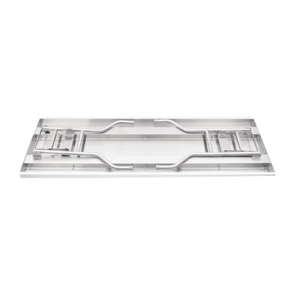 Vogue Stainless Steel Folding Work Table 1220x610x780mm fn288