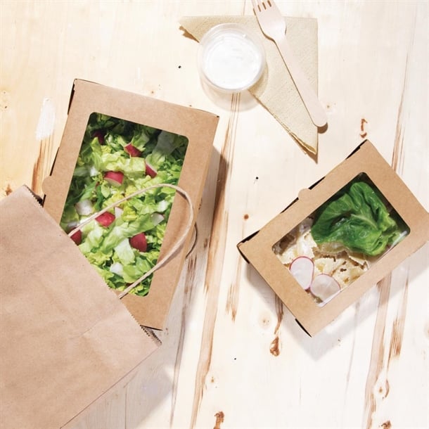 Fiesta Salad Box with PET Window p_fn897