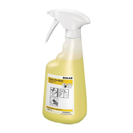 Ecolab Oasis Pro 16 Premium Printed Bottles 650ml (6 Pack) fp046