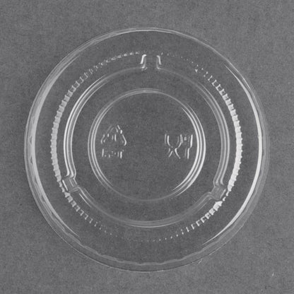 Fiesta Recyclable PET Bagasse Cup Lids Clear (1000 Pack) fp426