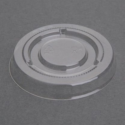 Fiesta Recyclable PET Bagasse Cup Lids Clear (1000 Pack) fp426