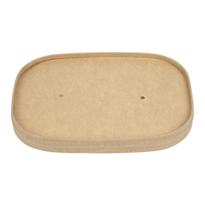 Colpac Stagione Microwavable Paperboard Food Box Lids (300 Pack) fp454