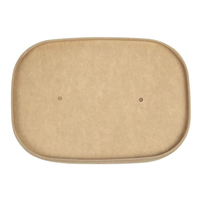 Colpac Stagione Microwavable Paperboard Food Box Lids (300 Pack) fp454