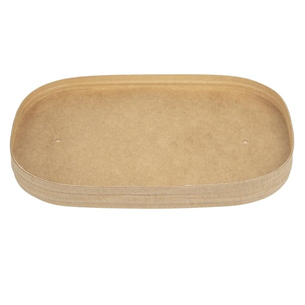 Colpac Stagione Microwavable Paperboard Food Box Lids (300 Pack) fp454