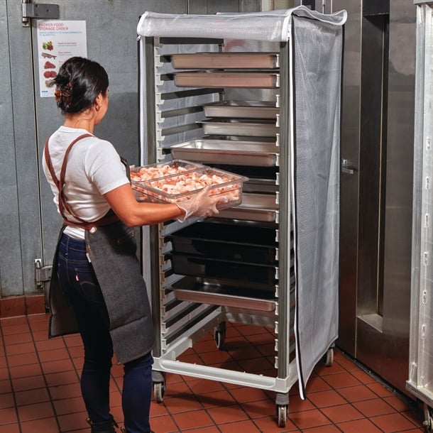Cambro 2/1 Gastronorm Trolley 36 Tray Capacity Tall fp467