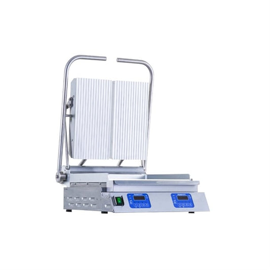 Prince Castle Dual MultiFlex Contact Grill Ribbed Top Plate NCG14-TG fp543