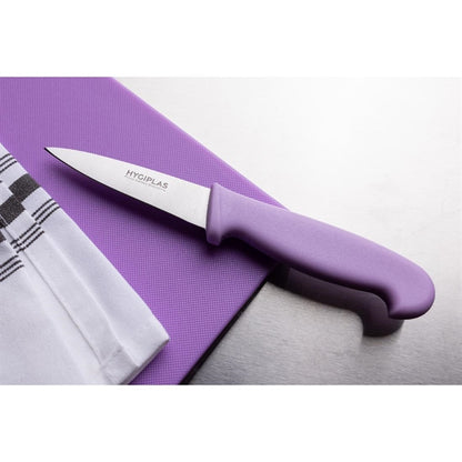Hygiplas Paring Knife Purple 8.3cm fp732