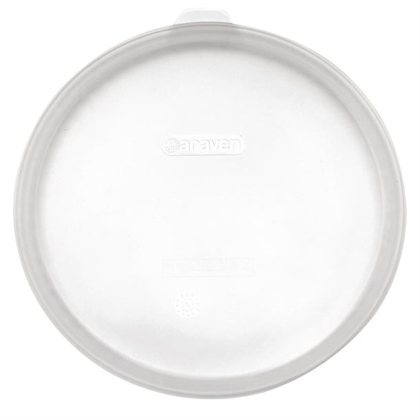 Araven Round Silicone Lid Clear 133mm fp930