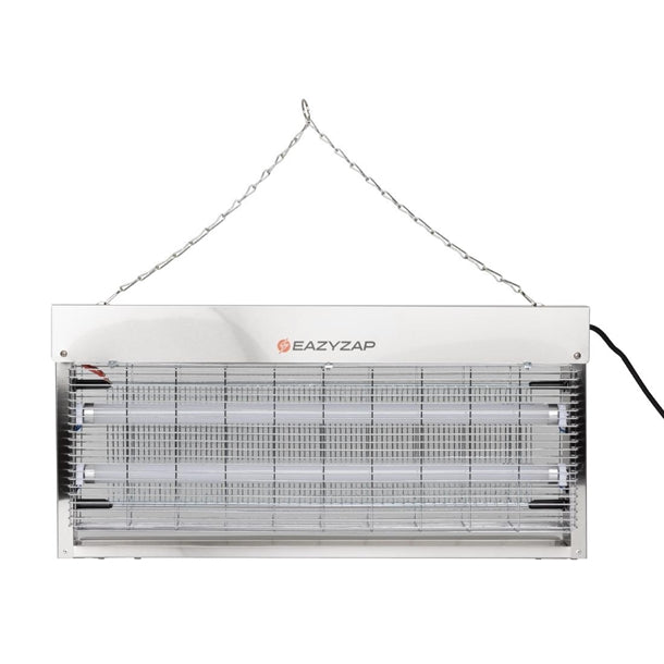 Eazyzap Energy Efficient Stainless Steel LED Fly Killer 150m² fp985