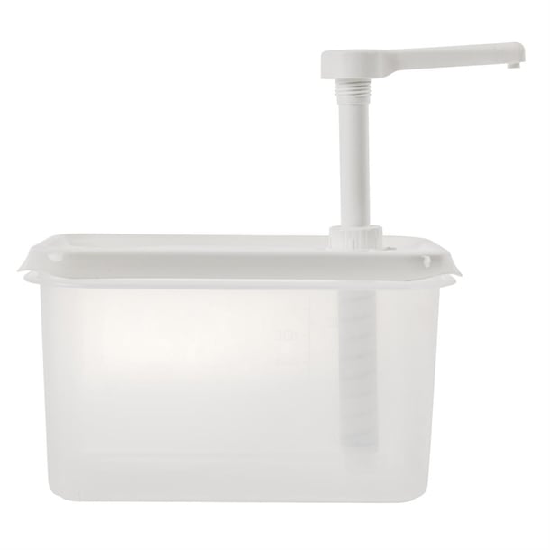 Araven Sauce Dispenser with Pump 1/4 GN fr177