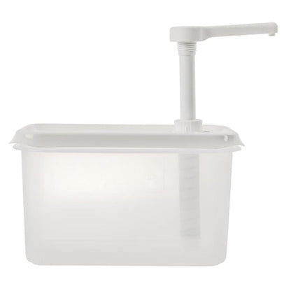 Araven Sauce Dispenser with Pump 1/4 GN fr177